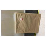 Abstract Blue and Grey Watercolor Art Print in White Frame