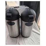 Choice Brand Stainless Steel Airpots - Set of 2