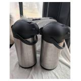 Choice Brand Stainless Steel Airpots - Set of 2