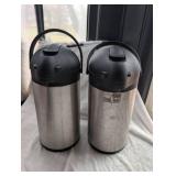 Choice Brand Stainless Steel Airpots - Set of 2