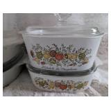 Corning Ware Spice of Life Casserole Set with Lids