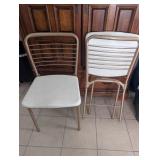 1960s Cosco Metal Folding Chairs - 2 ct