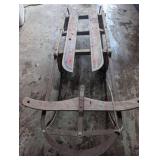 Vintage Wooden Snow Sled