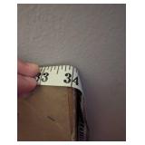 Large Ornate Gold Frame Mirror (used for party, chalk paint wipes off) - 34x44