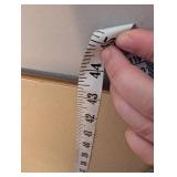 Large Ornate Gold Frame Mirror (used for party, chalk paint wipes off) - 34x44