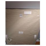 Large Dark Cherry Wood Beveled Wall Mirror - 30x36 in - Original tag $100