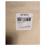 Large Dark Cherry Wood Beveled Wall Mirror - 30x36 in - Original tag $100