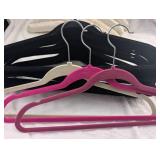 Various Closet Hangers - Velvet and Plush