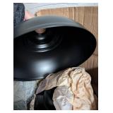 Black Metal Dome Pendant Light Fixture