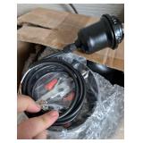 Black Metal Dome Pendant Light Fixture