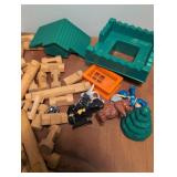 Green Valley Lookout Lincoln Logs Building Blocks
