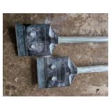 Universal Metal Post Brackets - Set of 2