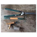 Garden Tool Set - Hedge Shears, Cultivator and Hand Trowel