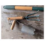 Garden Tool Set - Hedge Shears, Cultivator and Hand Trowel