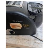West Bend Breakfast Sandwich Maker & 4-Slice Toaster Combo