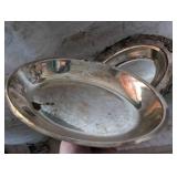 Ornate Silver Plated Serving Tray