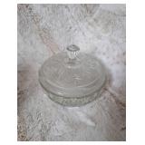 Avon Beauty Dust Crystal Container with Powder