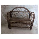 Mini Doll Handcrafted Twig Branch Settee