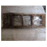 Mini Rustic Wooden Ladder with Heart Detail