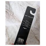 MSLE Pet Collar - Black and Red Sports Design