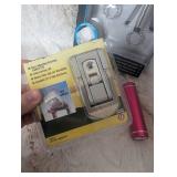 LED Flashlight Bundle - Mini Tripod and USB Car Charger