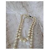 Classic Graduated Pearl Necklace