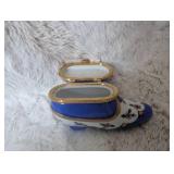 Limoges Porcelain Shoe Trinket Box