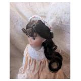 Angel Wing Porcelain Doll Collection + Stands - 3 ct