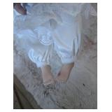 Porcelain Angel Doll with Victorian Style Dress
