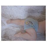 Porcelain Baby Doll in Blue Diaper