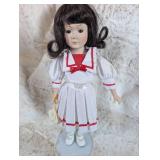 Carteret Sailor Style Porcelain Doll