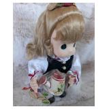 Precious Moments December Holly Doll with Tag