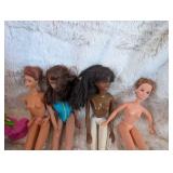 1990s Fashion Dolls Collection with Accessories