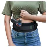 MUNALO Belly Band Holster for Women & Men Gun Holsters for Concealed Carry Tactical Pistol Belt Compatible with Any Kydex Holster for Running, Hiking, Jogging & EDC (Kydex Holster not included) Size 1