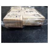 Watersay 6 Pcs Rubber Stamp Set Wooden Rubber Stamp Stamps Vintage Wooden Art Stamps for Crafting and DIY Scrapbooking Card Making Hand Book(Classic)