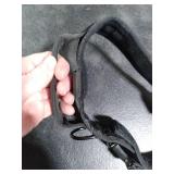 Tactical Dog Collar, Adjustable Military Training Nylon Dog Collar with Control Handle and Heavy Quick-Release Metal Buckle for Small Medium Large Dogs, Black L