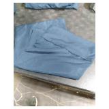 Danjor Linens Bed Sheet Set King Size for Hot Sleepers, Hotel Premium Sheets with 4 Pillowcases, Lightweight Brushed Microfiber Deep Pockets, Breathable Cooling 6 Piece Bedding Sets, Navy