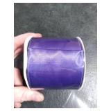 HUIHUANG Purple Wired Ribbon 2.5 inch Purple Satin Wire Edge Ribbon for Wreaths, Halloween Christmas Decor, DIY Crafts, Bows Making, Gift Wrapping, Flower Bouquet, Home Decor-10 Yards