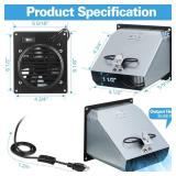 Saillong Vent Blower Fan Kit, Wall Heater Fan Accessory Kit Replacement Compatible with Mr. Heater, Dyna Glo, Comfort Glow, Glo Warm Propane Natural Gas Wall Heating Motor