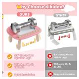 Kikidex Magnetic Drawing Board, Toddler Girl Toys for 1-2 Year Old, Doodle Board Pad Learning and Educational Toys for 1 2 3 Year Old Baby Kids Birthday Gift(Soft Pink)