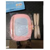 Kikidex Magnetic Drawing Board, Toddler Girl Toys for 1-2 Year Old, Doodle Board Pad Learning and Educational Toys for 1 2 3 Year Old Baby Kids Birthday Gift(Soft Pink)