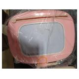 Kikidex Magnetic Drawing Board, Toddler Girl Toys for 1-2 Year Old, Doodle Board Pad Learning and Educational Toys for 1 2 3 Year Old Baby Kids Birthday Gift(Soft Pink)