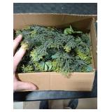 Prelit & Timer - 6 Ft Christmas Garland with Lights, Real Touch Cedar Garland Soft Bendable Thickness Eucalyptus Cypress Pine Garland with Pinecone Berry, Lighted Garlands for Mantle Table Stairs