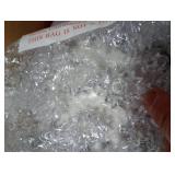 Brightown Outdoor Christmas Decorations-Starlight Sphere, Replaceable Bulbs with Add-On Plug,Lighted Sphere Balls for Trees Party Wedding Patio Indoor Decorations 5.5in-3pc 50 LED(Warm White)