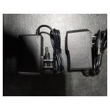 Facmogu 2 Pack 12V 1A AC/DC Power Supply, 100-240V AC to DC 12V 1A Power Adapter, 12W 12V 1 Amp Wall Adapter, 12 Volts 1000mA Regulated Switching Power Converter, with 5.5x2.5mm & 5.5x2.1mm DC Plug