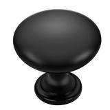 Ravinte Matte Black Zinc Drawer Pulls and Knobs - 3 Pack for Kitchen Cabinets and Dressers