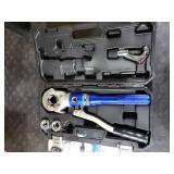 IJOOKING Hydraulic Pro Press Tool with dies of 1/2, 3/4, 1- Compatible with Viega, Pro-Press Fittings (GC-1_JK)