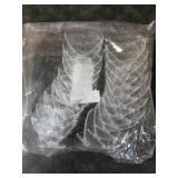 30 Pack 2.4oz Tiny Heart Dessert Cups with Stand | Heart Shaped Clear Mini Plastic Cups with Stand for Desserts and Snacks | Clear Mini Cups for Events | Small Plastic Cups | CMJJ