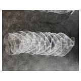 30 Pack 2.4oz Tiny Heart Dessert Cups with Stand | Heart Shaped Clear Mini Plastic Cups with Stand for Desserts and Snacks | Clear Mini Cups for Events | Small Plastic Cups | CMJJ