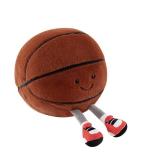 XIZHI 13.7 Cute Football Plush Toys Soft Stuffed Sport Throw Pillow Plush Ball Gift for Kids Birthday and Christmas Decoration (Basketball)